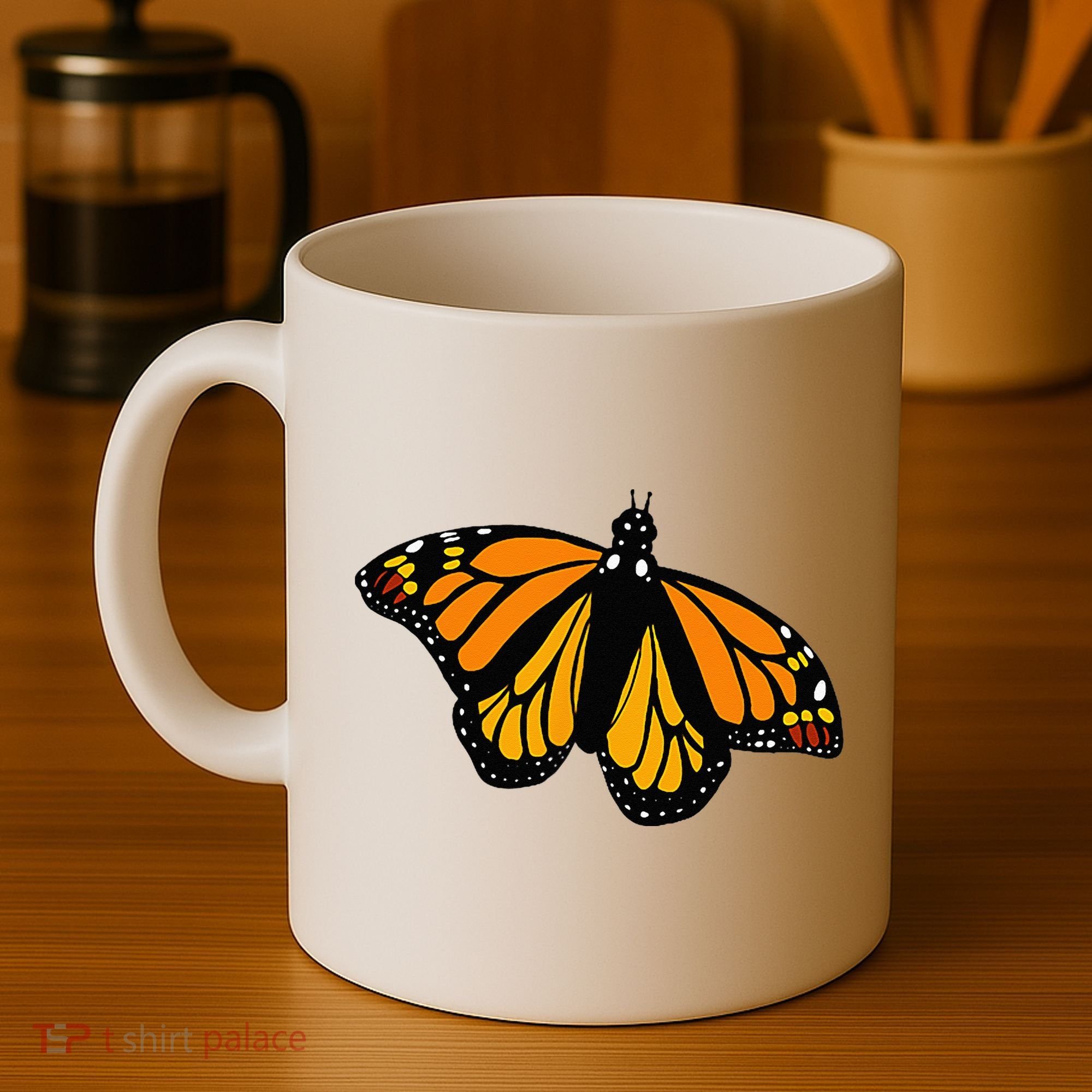 Monarch Butterfly Pocket By Milkweed Mavens Nature Coffee Mug