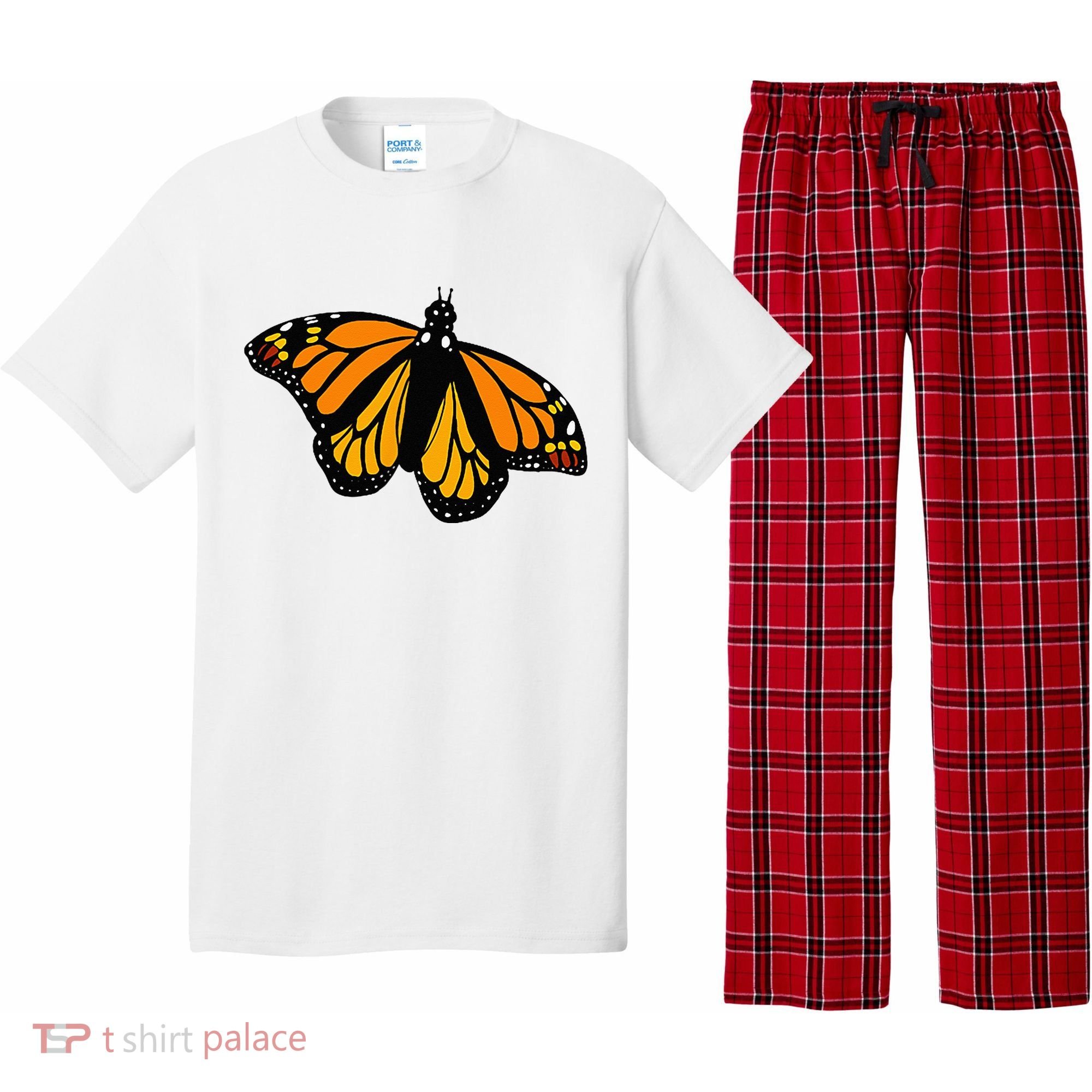 Monarch Butterfly Pocket By Milkweed Mavens Nature Pajama Set