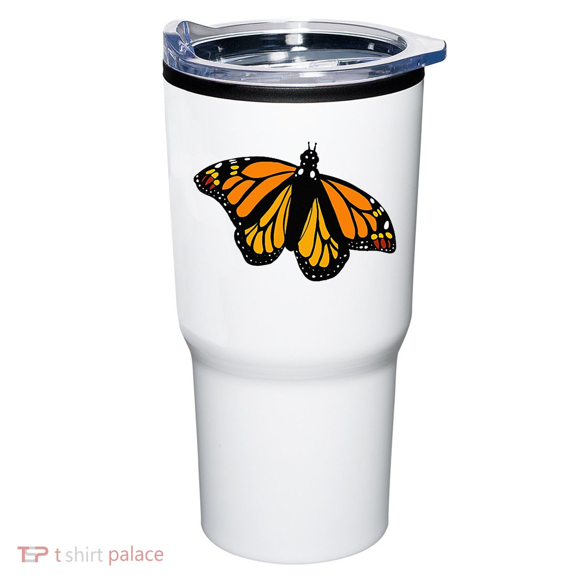 Monarch Butterfly Pocket By Milkweed Mavens Nature Tumbler