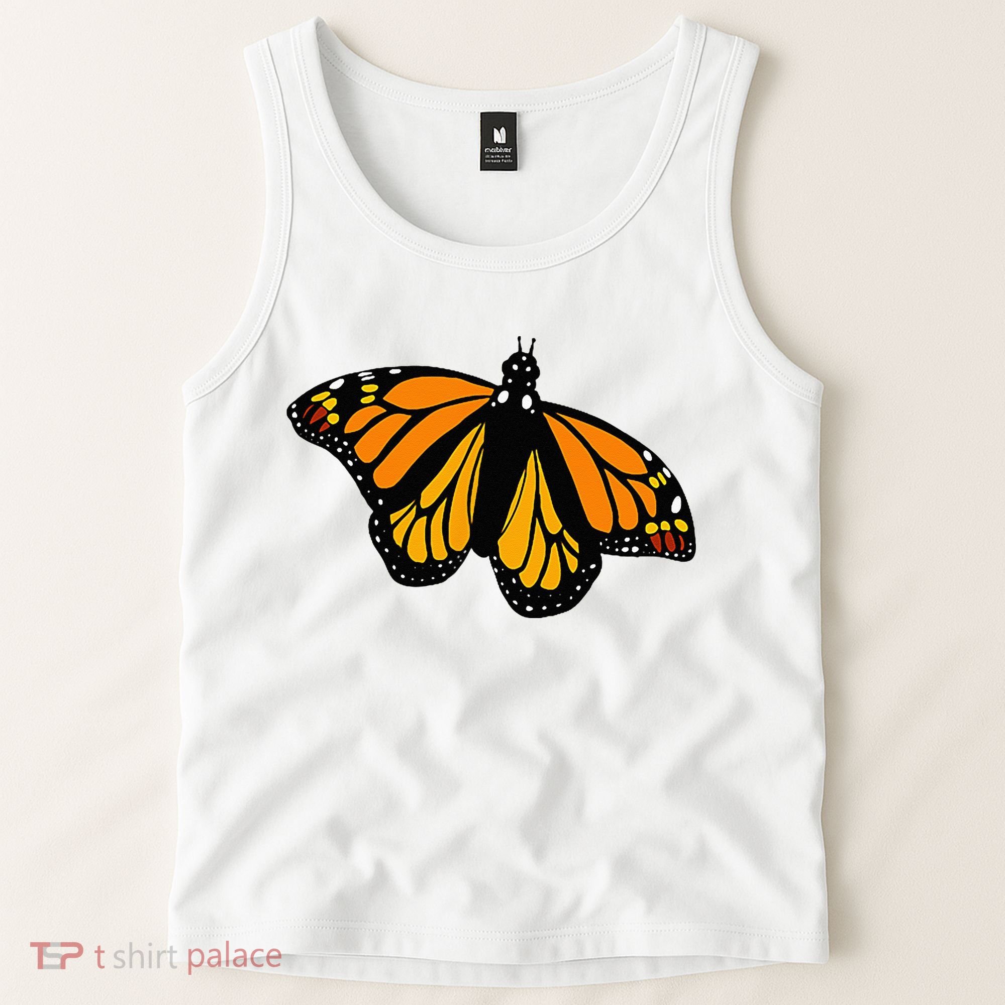 Monarch Butterfly Pocket By Milkweed Mavens Nature Tank Top