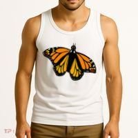 Monarch Butterfly Pocket By Milkweed Mavens Nature Tank Top thumb 3