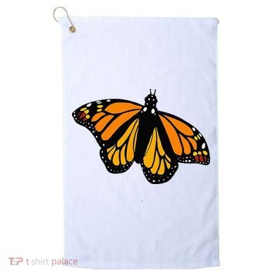 Monarch Butterfly Pocket By Milkweed Mavens Nature Golf Towel