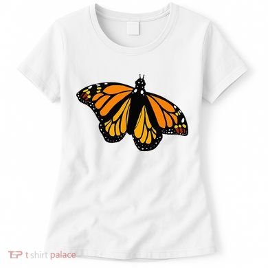 Monarch Butterfly Pocket By Milkweed Mavens Nature Women's T-Shirt