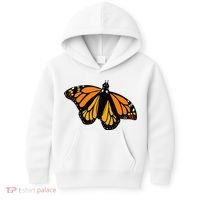 Monarch Butterfly Pocket By Milkweed Mavens Nature Kids Hoodie thumb 0