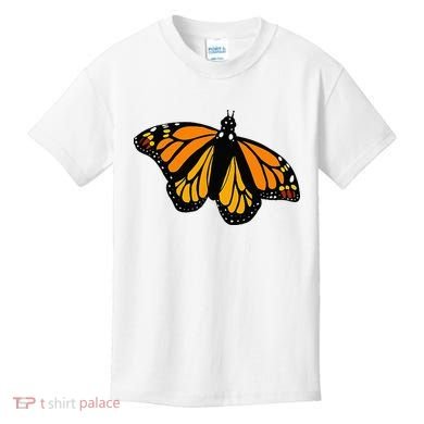 Monarch Butterfly Pocket By Milkweed Mavens Nature Kids T-Shirt