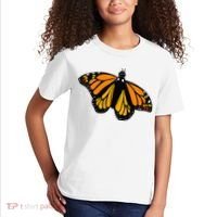 Monarch Butterfly Pocket By Milkweed Mavens Nature Kids T-Shirt thumb 2