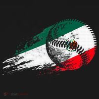 Mexican Baseball Player Mexico Flag Baseball Lover Doggie Tank thumb 4