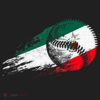 Mexican Baseball Player Mexico Flag Baseball Lover Beanie thumb 2