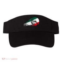 Mexican Baseball Player Mexico Flag Baseball Lover Visor thumb 0