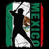 Mexican Baseball Player Mexico Flag Baseball Fans Women's Hoodie thumb 2
