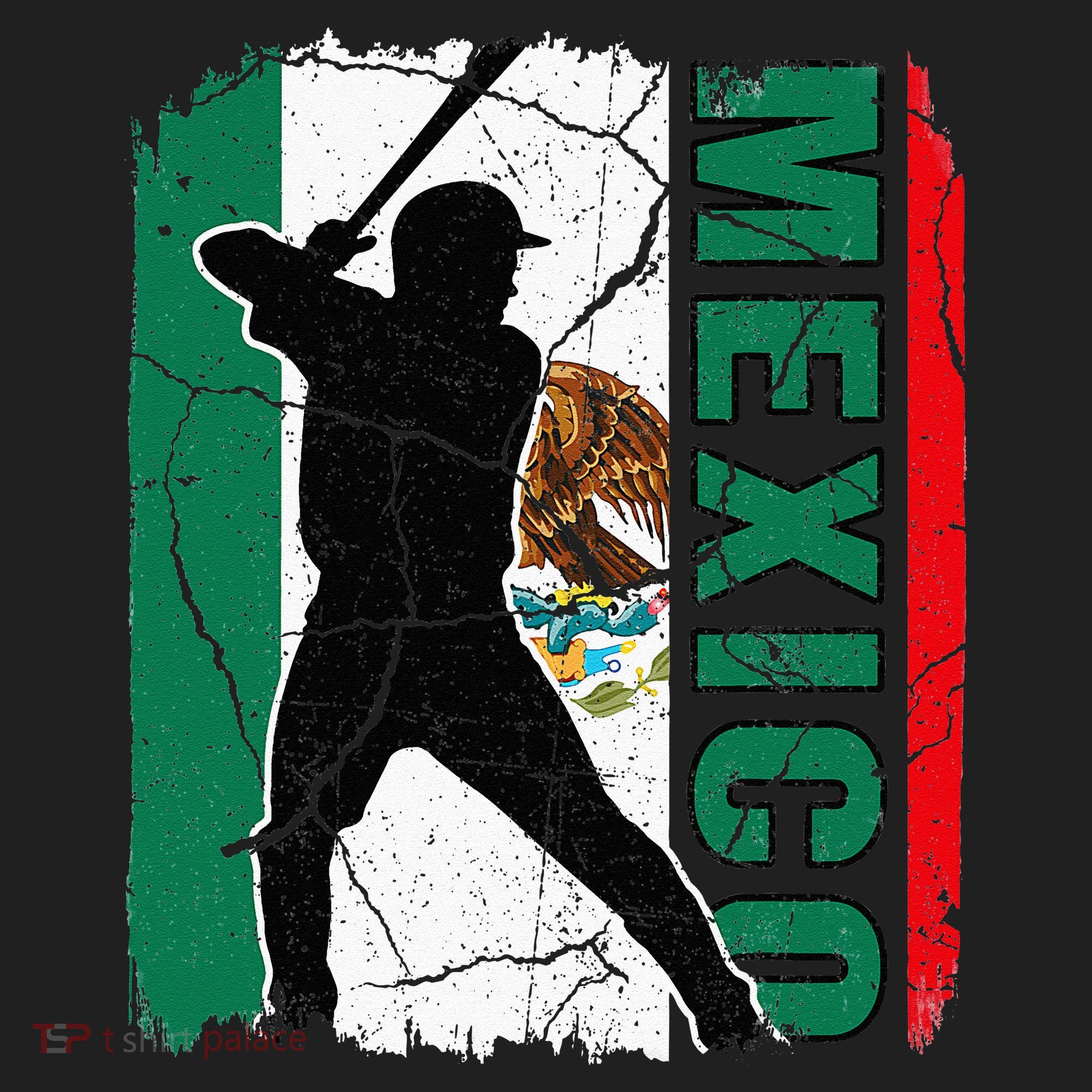Mexican Baseball Player Mexico Flag Baseball Fans Hat