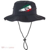 Mexican Baseball Player Mexico Flag Baseball Lover Bucket Hat thumb 0