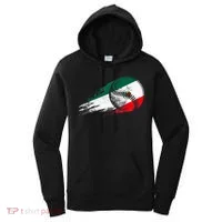 Mexican Baseball Player Mexico Flag Baseball Lover Women's Hoodie thumb 0