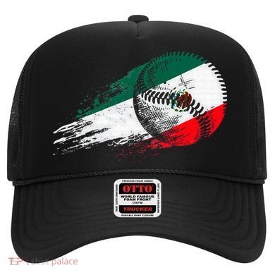 Mexican Baseball Player Mexico Flag Baseball Lover Hat