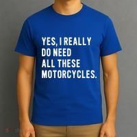 Motorcyclist Biker Pun For Motorcycle Motorbike Riding Rider T-Shirt thumb 3