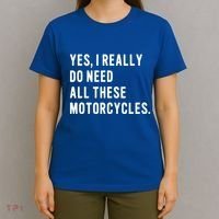 Motorcyclist Biker Pun For Motorcycle Motorbike Riding Rider T-Shirt thumb 4