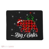 Matching Buffalo Plaid Christmas BigSister Bear Pajama Mousepad thumb 0