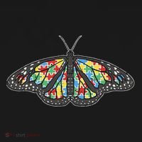 Monarch Butterfly Puzzle Autism Awareness Support Gift Tote Bag thumb 4