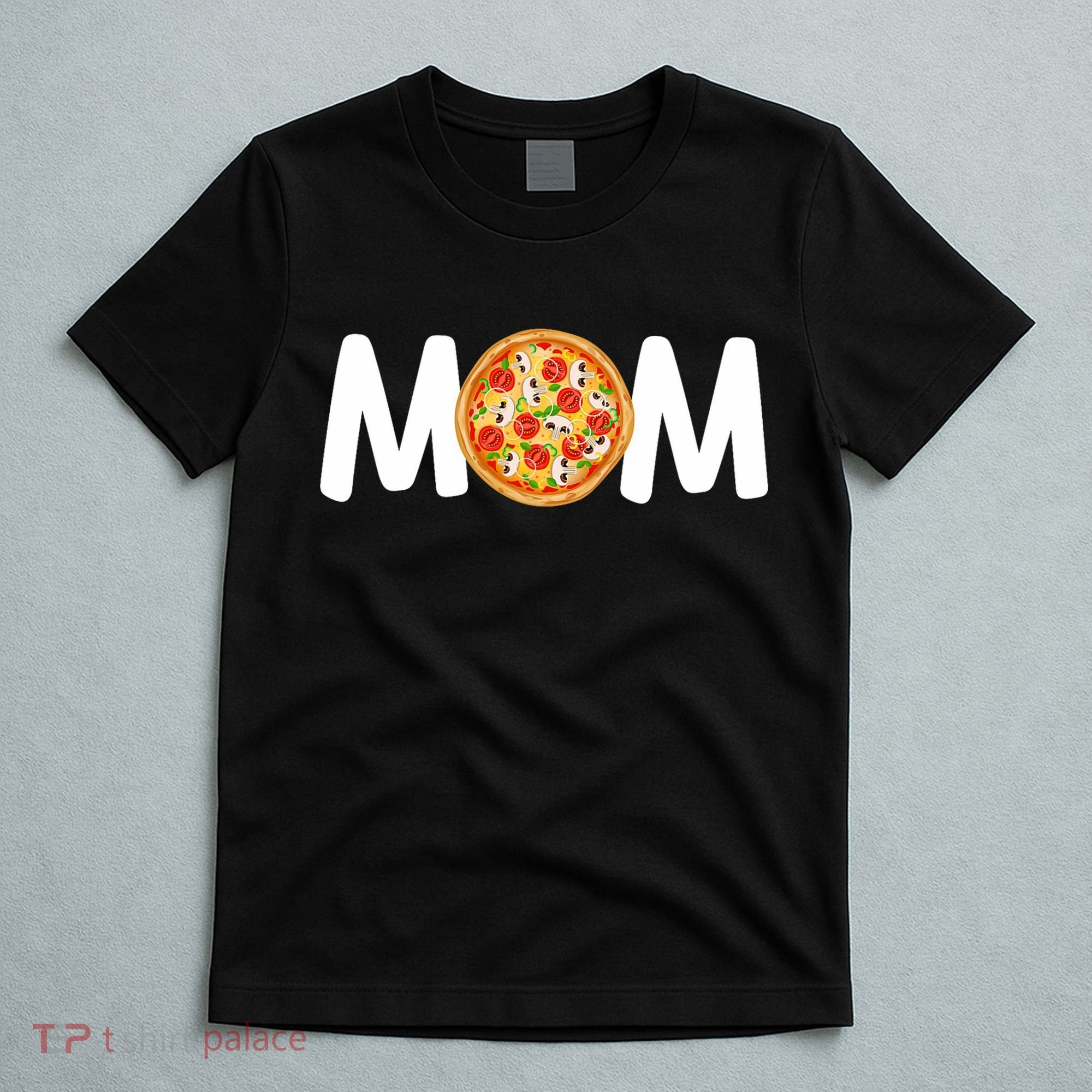 Mom Birthday Pizza 1st Birthday Pizza Family Matching Party  T-Shirt