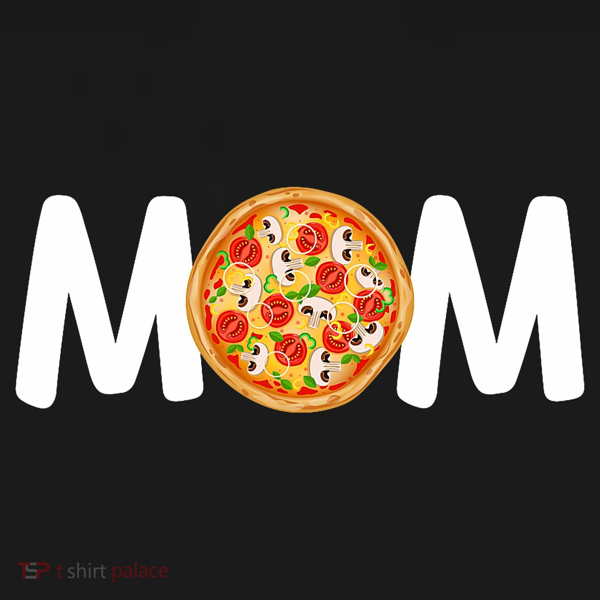 Mom Birthday Pizza 1st Birthday Pizza Family Matching Party  T-Shirt