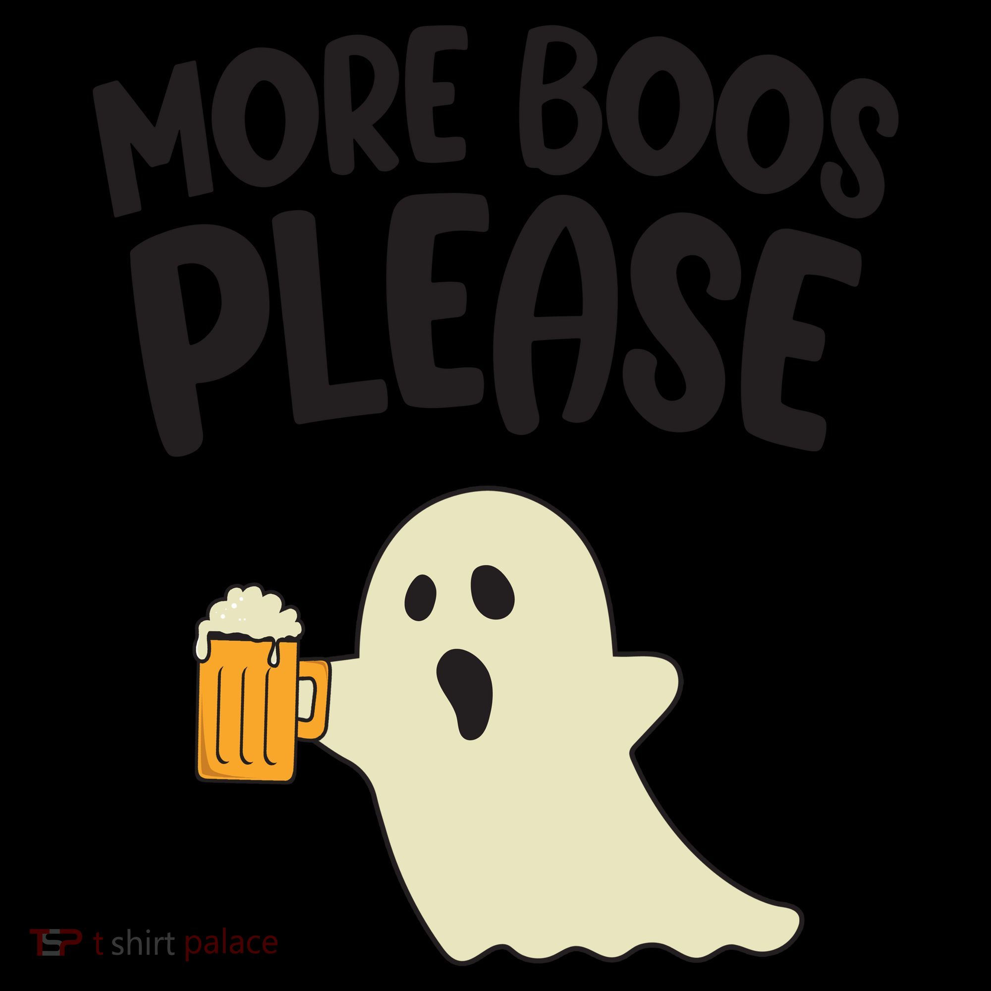 More Boos Please Cute Funny Halloween Ghost Party Coffee Mug