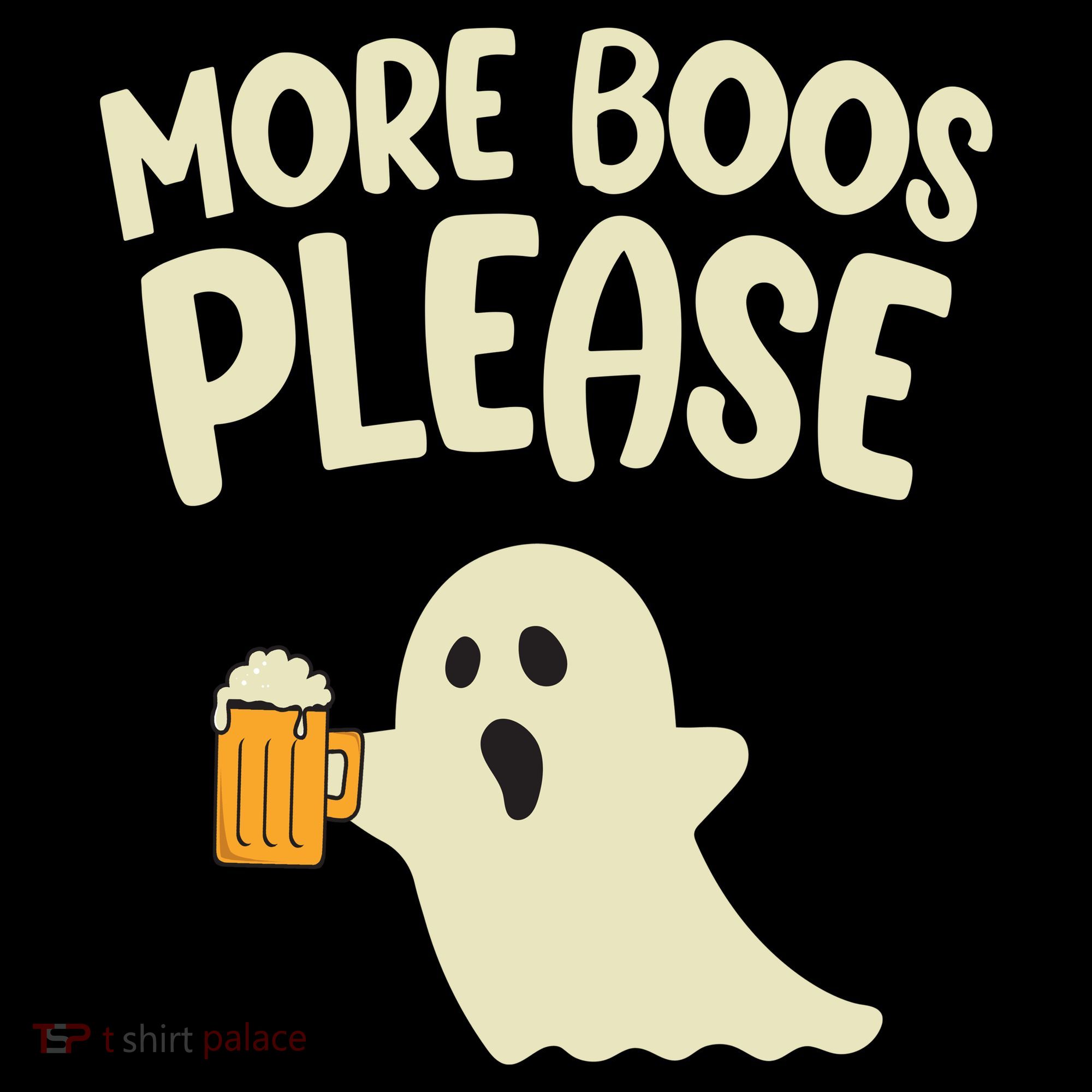 More Boos Please Cute Funny Halloween Ghost Party Women's Hoodie