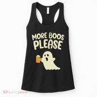 More Boos Please Cute Funny Halloween Ghost Party Women's Tank Top thumb 0