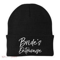 Matching Bachelorette Party Bridesmaids Bride's Entourage Gift Beanie thumb 0