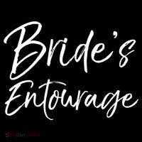 Matching Bachelorette Party Bridesmaids Bride's Entourage Gift Women's Hoodie thumb 2