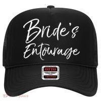 Matching Bachelorette Party Bridesmaids Bride's Entourage Gift Hat thumb 0
