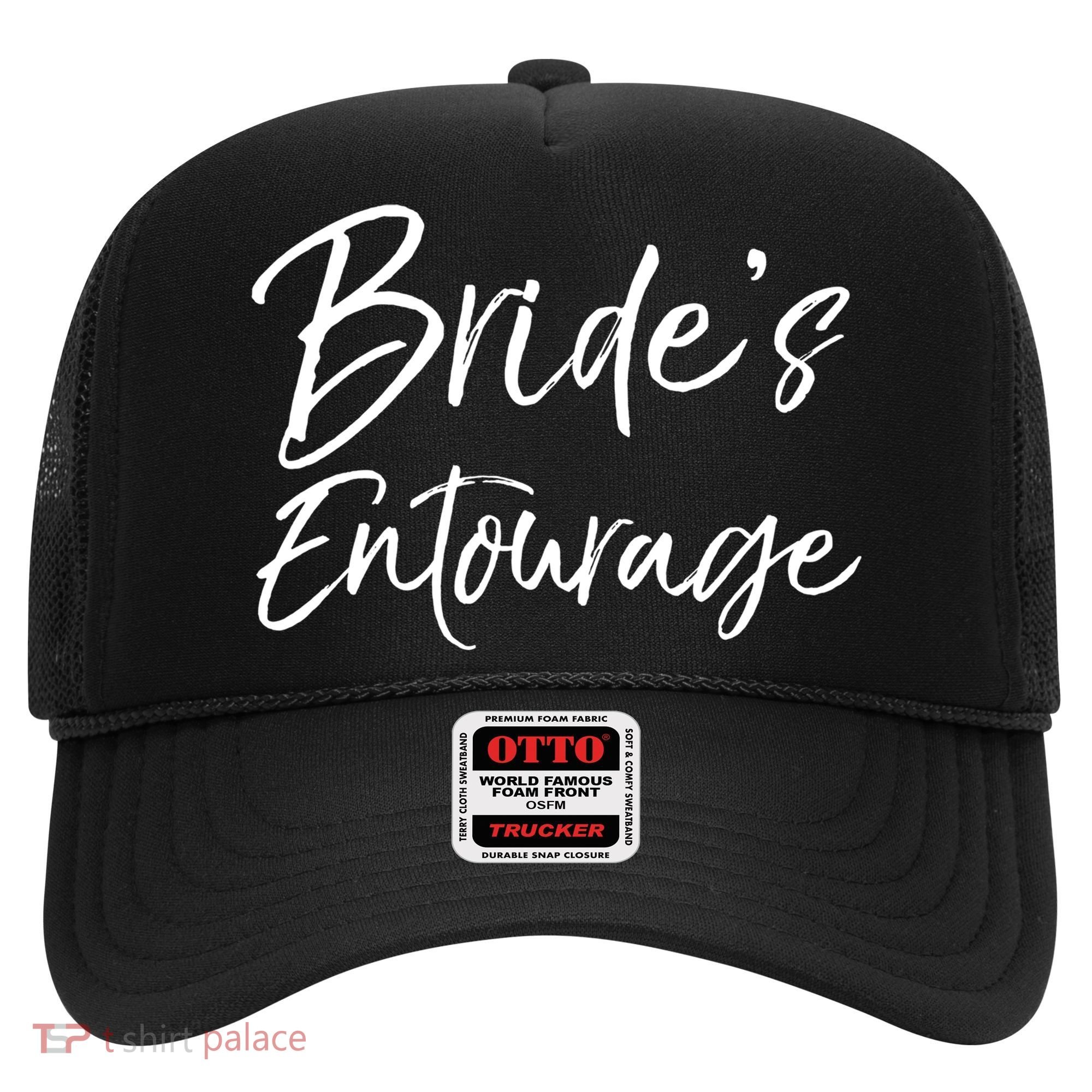 Matching Bachelorette Party Bridesmaids Bride's Entourage Gift Hat