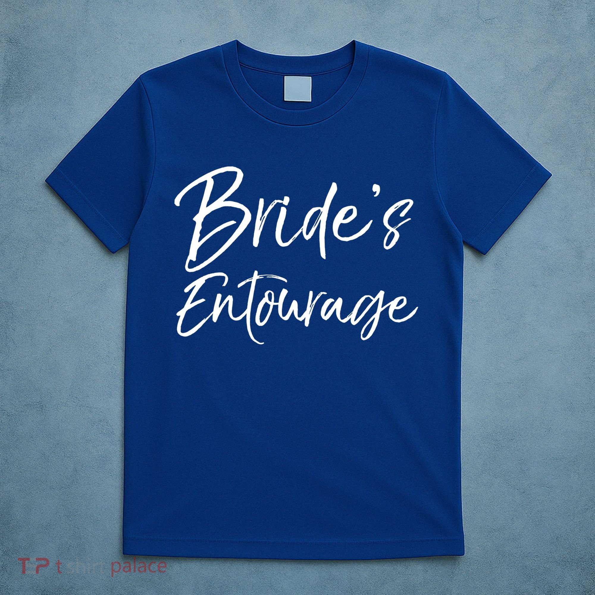 Matching Bachelorette Party Bridesmaids Bride's Entourage Gift T-Shirt