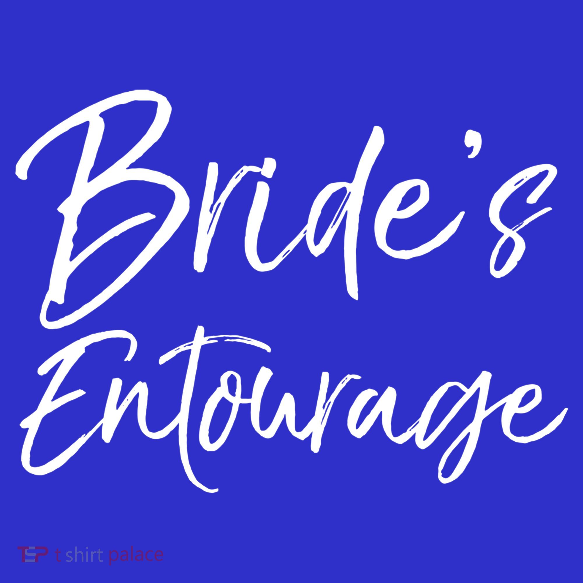 Matching Bachelorette Party Bridesmaids Bride's Entourage Gift Women's Tank Top