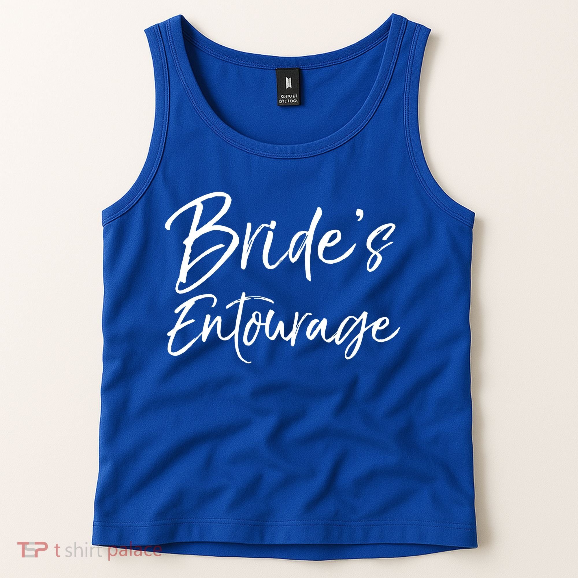 Matching Bachelorette Party Bridesmaids Bride's Entourage Gift Tank Top
