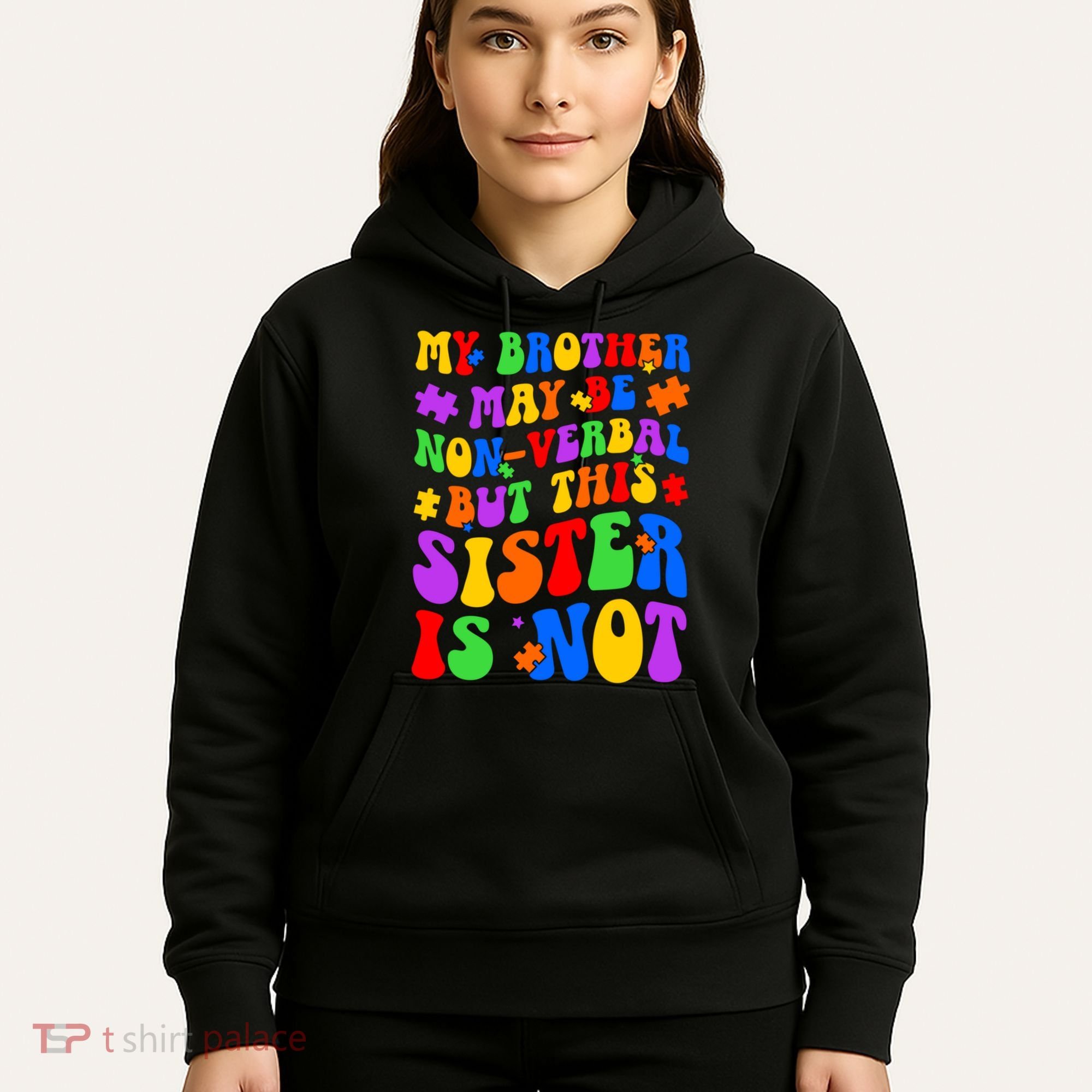 My Brother Proud Autism Sister Hoodie
