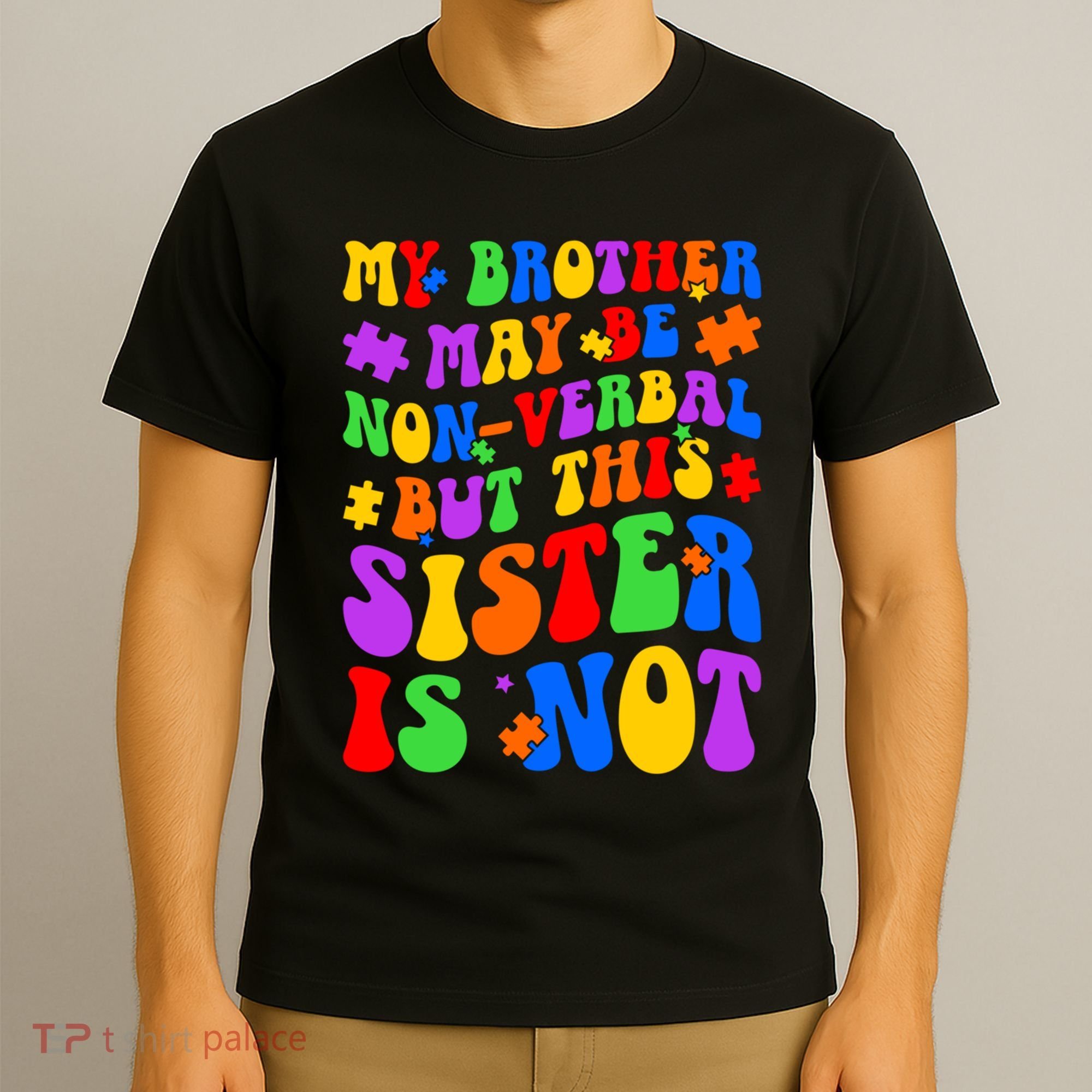 My Brother Proud Autism Sister T-Shirt