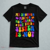 My Brother Proud Autism Sister T-Shirt thumb 5
