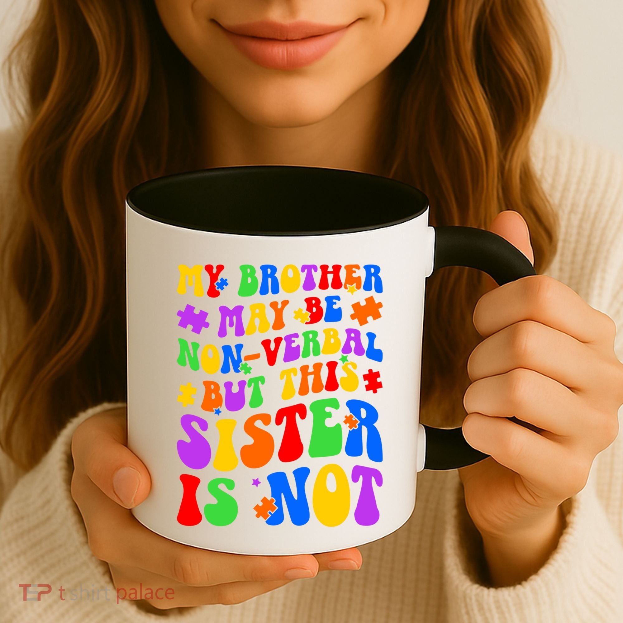 My Brother Proud Autism Sister Coffee Mug