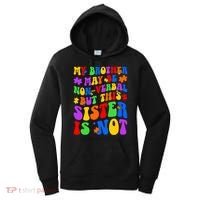 My Brother Proud Autism Sister Women's Hoodie thumb 0