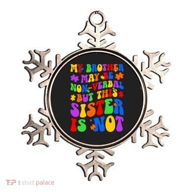 My Brother Proud Autism Sister Ornament
