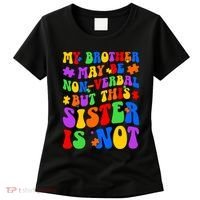My Brother Proud Autism Sister Women's T-Shirt thumb 0