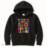 My Brother Proud Autism Sister Kids Hoodie thumb 0