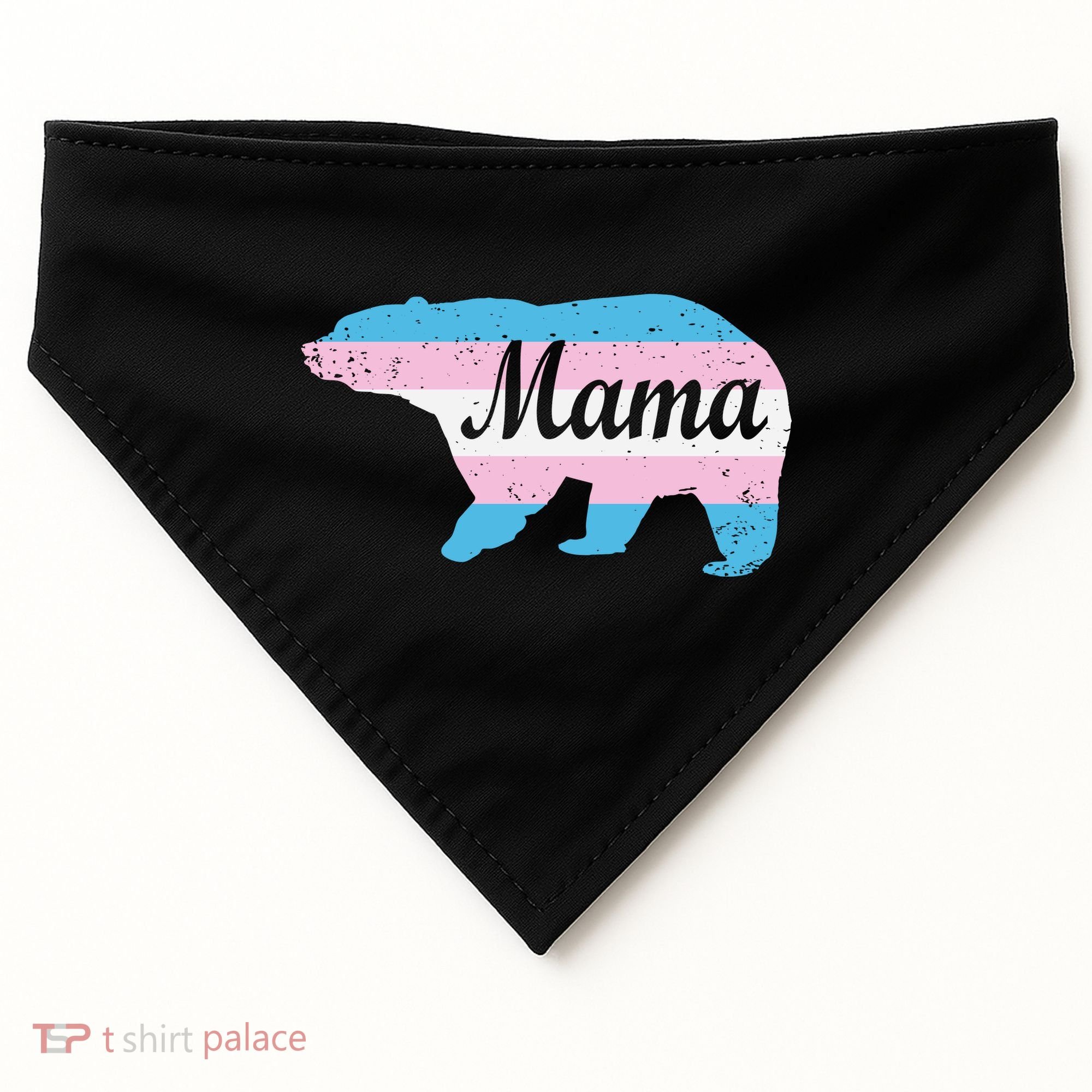 Mama Bear Pride Flag USA-Made Doggie Bandana