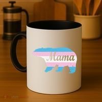 Mama Bear Pride Flag Coffee Mug thumb 4