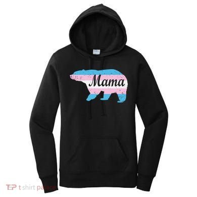 Mama Bear Pride Flag Women's Hoodie
