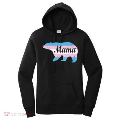 Mama Bear Pride Flag Women's Hoodie