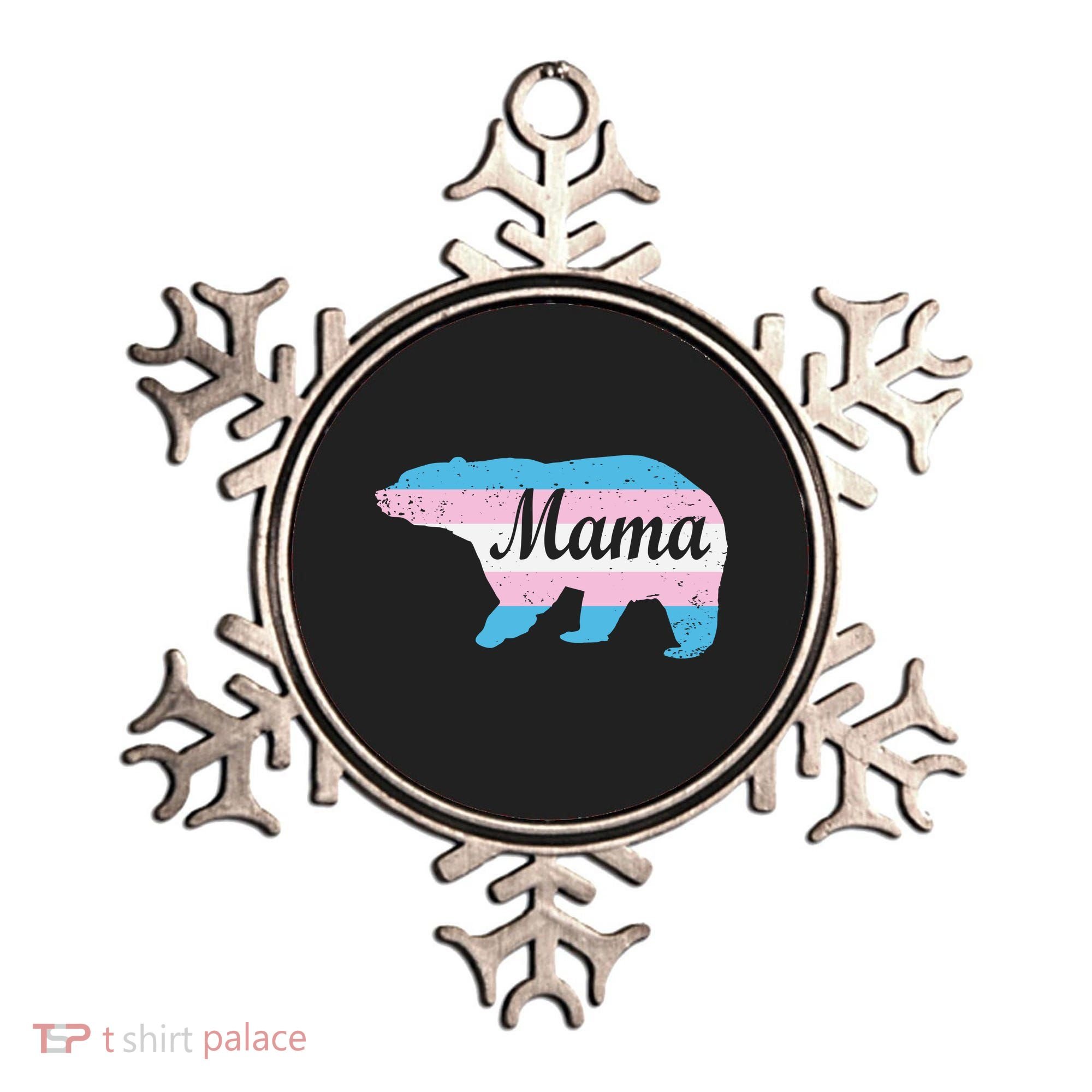 Mama Bear Pride Flag Ornament