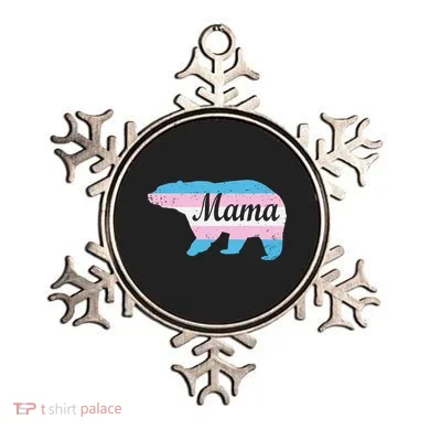 Mama Bear Pride Flag Ornament
