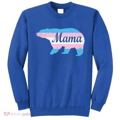 Mama Bear Pride Flag Sweatshirt