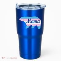 Mama Bear Pride Flag Tumbler thumb 0